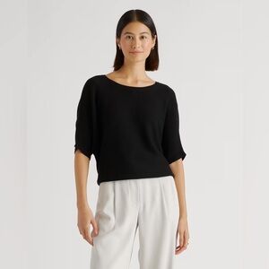 Quince Black Women's Top